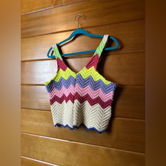 VINTAGE knit top, size medium - Picture 12 of 12